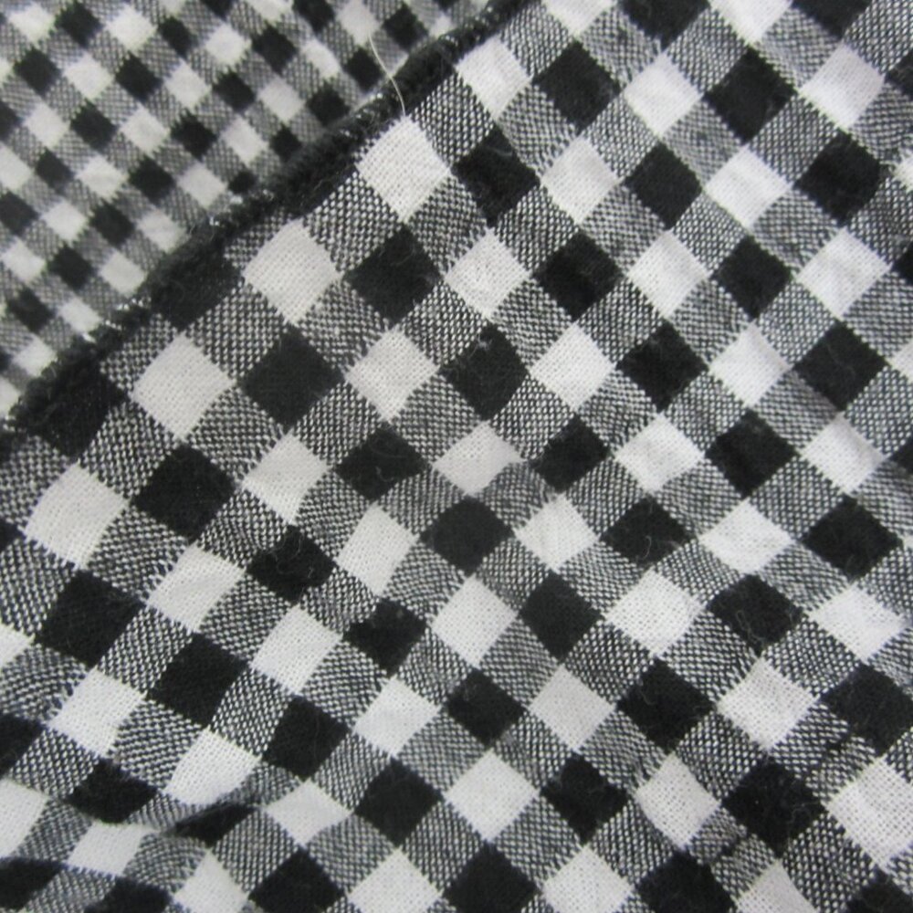 Habitat Black and White Gingham Tunic Top - Picture 4 of 9